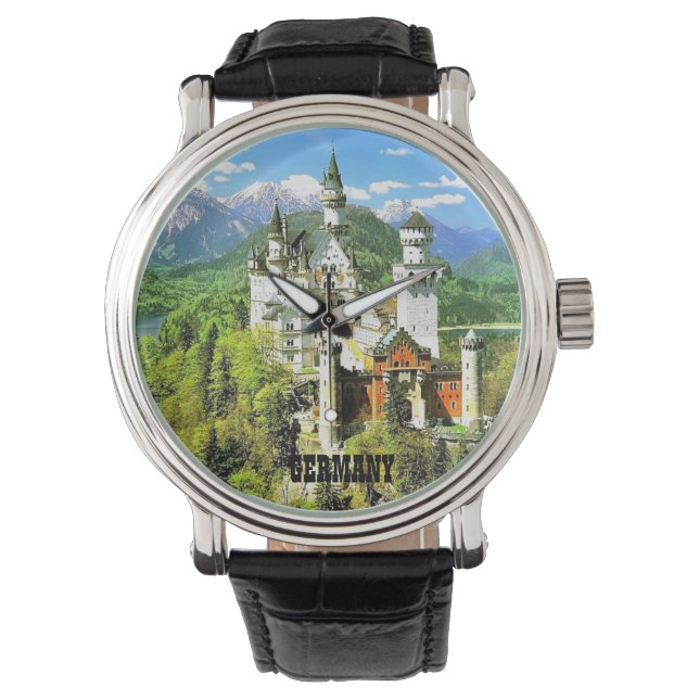 MONTRE LE CHÂTEAU DE NEUSCHWANSTEIN (devant)