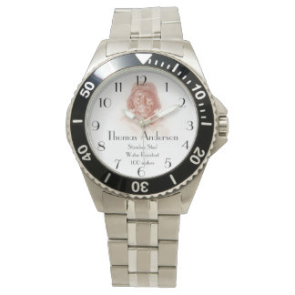 Montre Le chef Geronimo de style militaire personnalisé