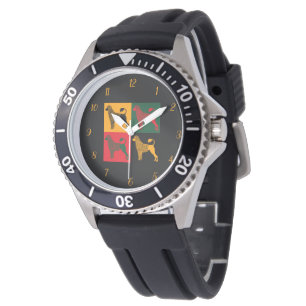 Montre Le chien d'eau portugais intelligent