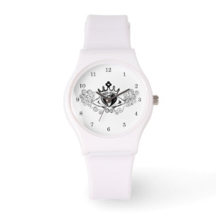 Montre Le Claddagh (noir)