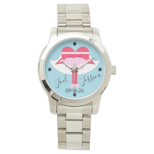 Montre Le coeur se marie (devant)