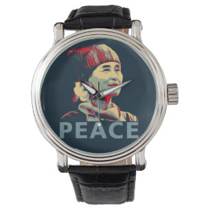 Montre LE COMBAT - Aung San Suu Kyi Surveillance person