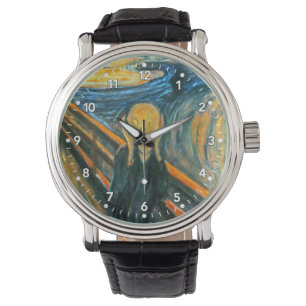 Montre Le cri d'Edvard Munch