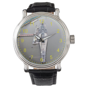 Montre Le cuirassé New Jersey d'en haut