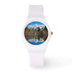 Montre Le débarquement de Schwabacher, Grand Teton