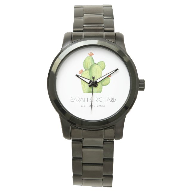 MONTRE LE DESERT CACTUS SAVE THE DATE POISON (devant)