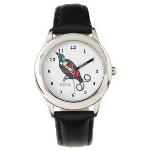 Montre Le dessin animé oiseau de paradis de Wilson