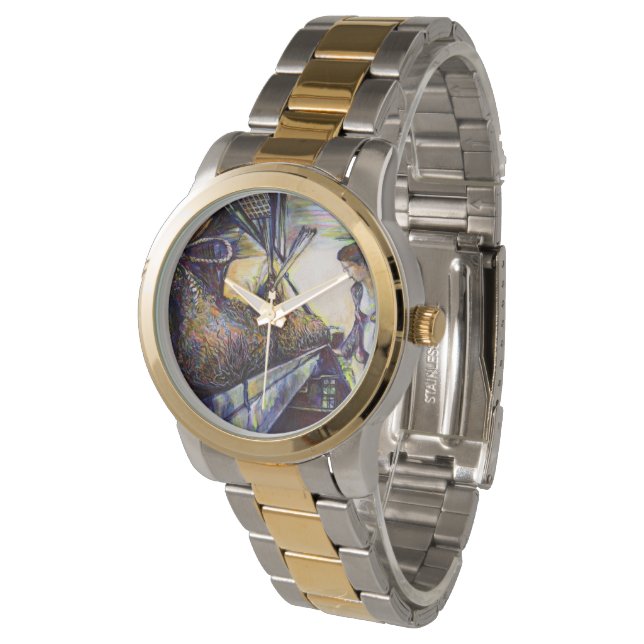 Montre Le destin hurlant de la vie (Incliné)