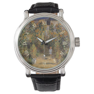 Montre Le jardin de l'artiste à Vetheuil par Claude Monet
