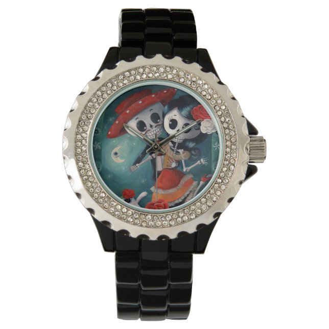Montre Le Jour des amateurs de squelettes morts (devant)