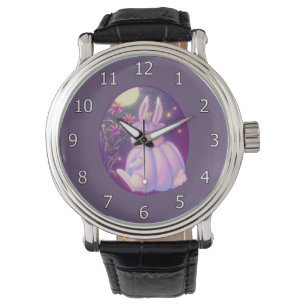 Montre Le Lapin Blanc De Costume Citrouille Dans L'Oeuvre
