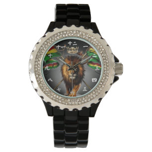 Montre Le lion jamaïcain chinois est le Roi Watch