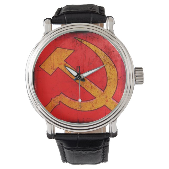Montre Le marteau soviétique élégant et la faucille Big F (devant)