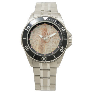 Montre Le Parchemin du Coeur et des Artères Bronchiques
