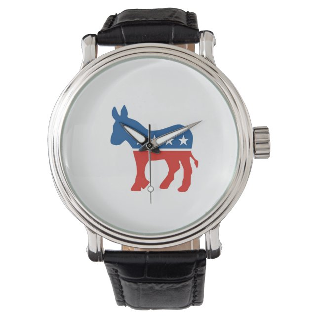 Montre le parti démocrate américain symbole américain (devant)