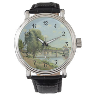 Montre Le Pont Du Chemin De Fer Camille Pissarro