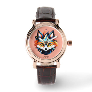 Montre Le Portrait de la tête de Bunte Fuchs