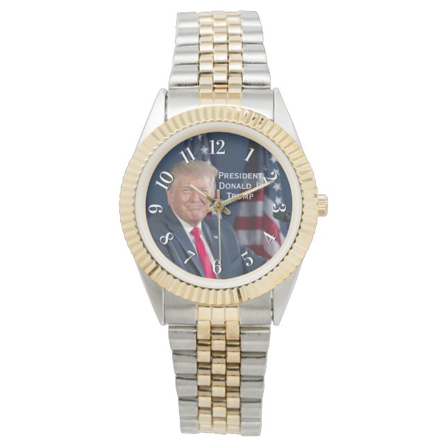 Montre Le Président Donald J. Trump 2020 45e Président (devant)