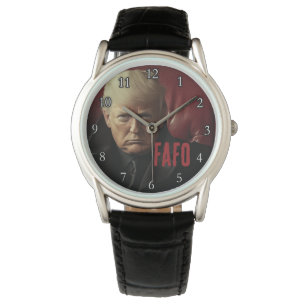Montre Le président Donald Trump FAFO en visite et découv