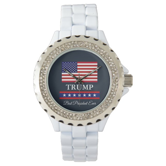 MONTRE LE PRÉSIDENT DONALD TRUMP MEILLEUR PRÉSIDENT DE TO (devant)