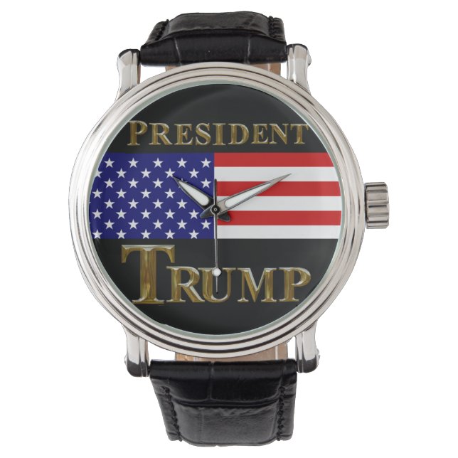 MONTRE LE PRÉSIDENT TRUMP WATCH (devant)