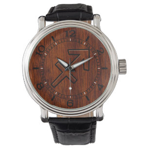 Montre Le Sagittaire moderne signent dedans le cadran