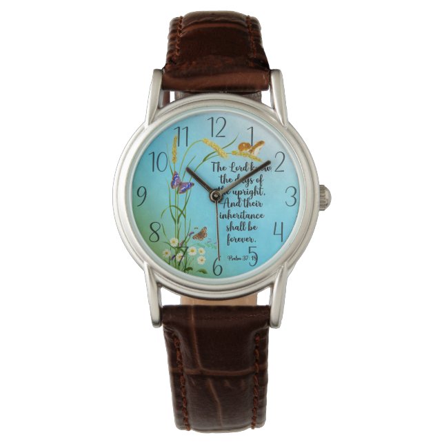 Montre Le Seigneur connaît les jours de la droiture (devant)