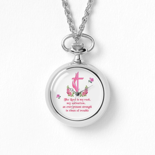 Montre Le Seigneur est mon rocher (Recto)
