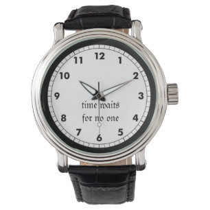 Montre Le temps n'attend personne