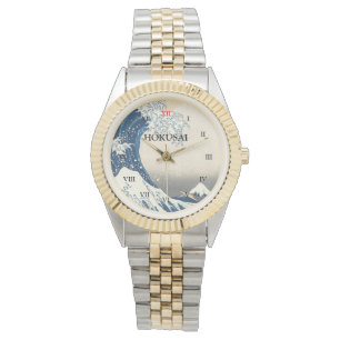 Montre Le tsunami de Hokusai personnalisé