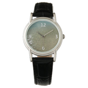 Montre L'eau sur la plage I Photographie Abstraite de la 