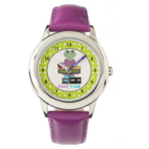 Montre L'école est cool ! Grenouille à son bureau Retour