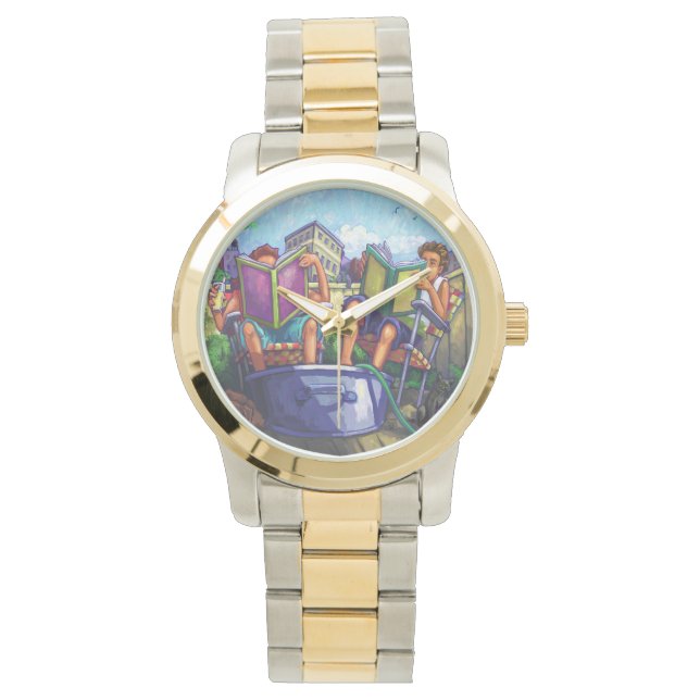 Montre Lecture en été (devant)