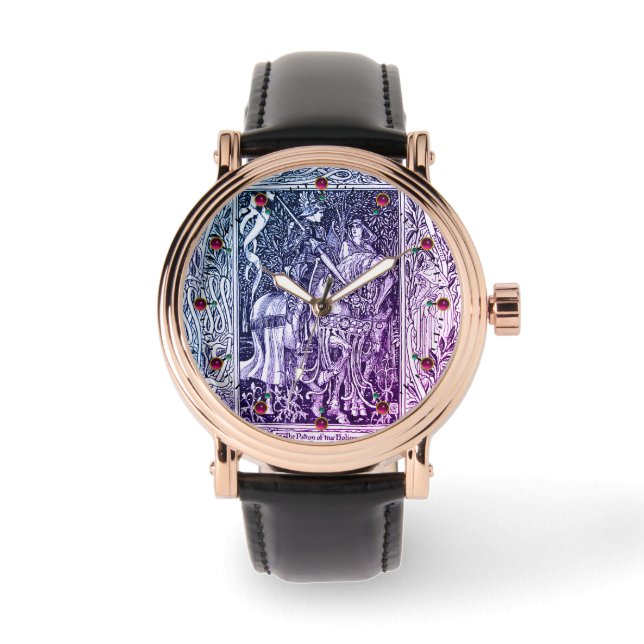 Montre LÉGENDES MÉDIÉVALES Lady Et Chevalier Horseback Fl (Recto)