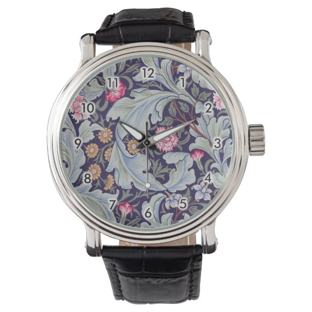 Montre Leicester, William Morris (devant)