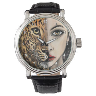 Montre Léopard Girl