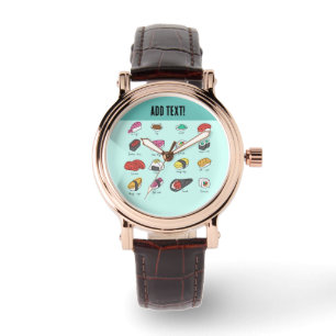 Montre Les amateurs de sushis portent cette montre. Ajout