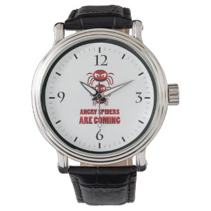 Montre Les araignées en colère arrivent T-shirt