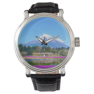 Montre Les arbres et fleurs du Mont Fuji