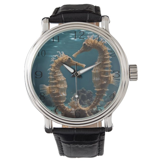 Montre Les Chevaux Romantiques Sous L'Océan, (devant)