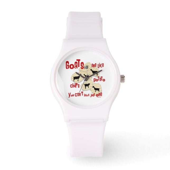 Montre Les chèvres sont comme des chips de pommes de terr (Recto)