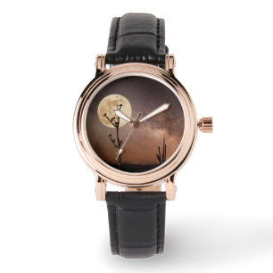 Montre Les déserts Cactus Saguaro avec oiseaux dans le