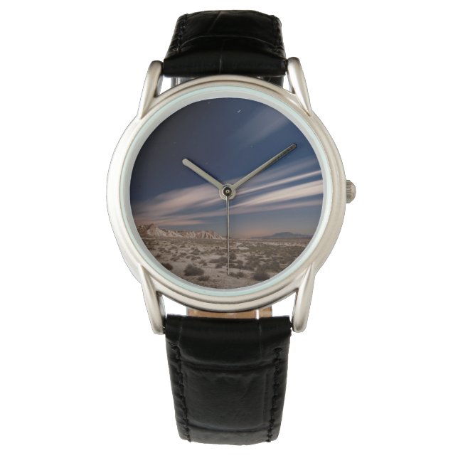 Montre Les déserts | Navarre Bardenas désert la nuit (devant)