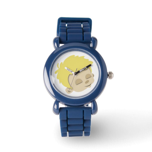 Montre Les enfants regardent avec le visage mignon de l'e (Recto)
