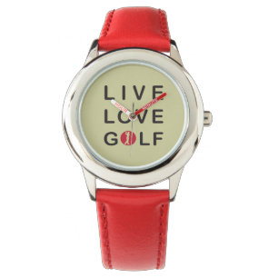 Montre Les enfants vivent amoureux du golf.