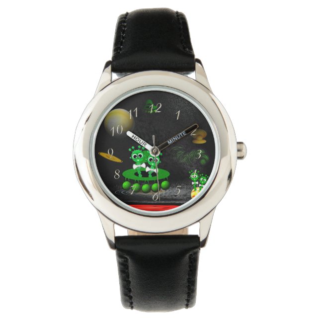 Montre Les extraterrestres dans l'ovni (devant)