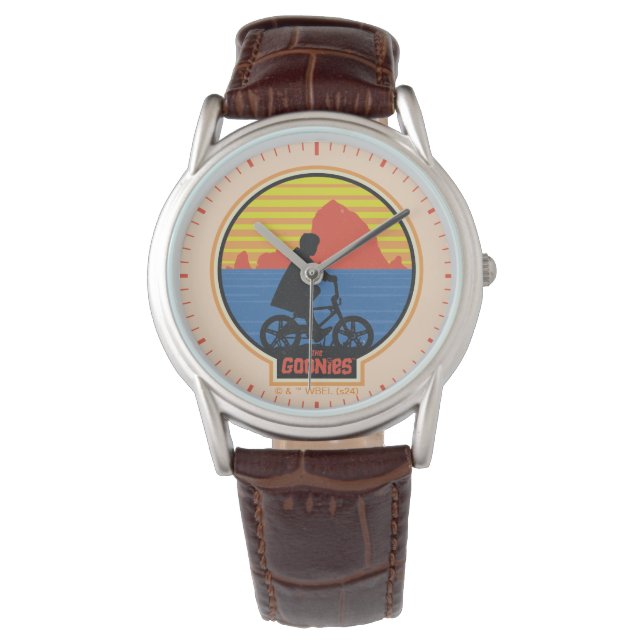 Montre Les Goonies Retro Mikey équitation Vélo Graphique (devant)