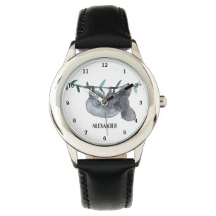 Montre Les mignons Garçons Koala Ours Animaux Enfants Cur