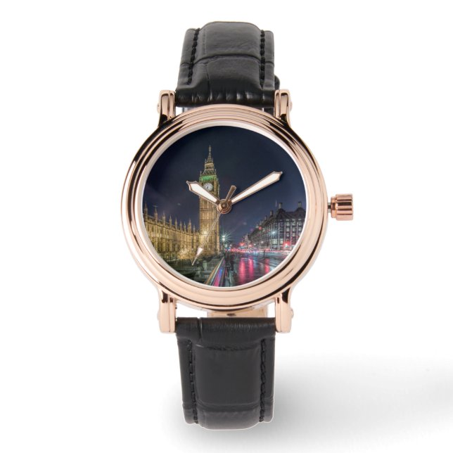 Montre Les monuments | Big Ben la nuit (Recto)