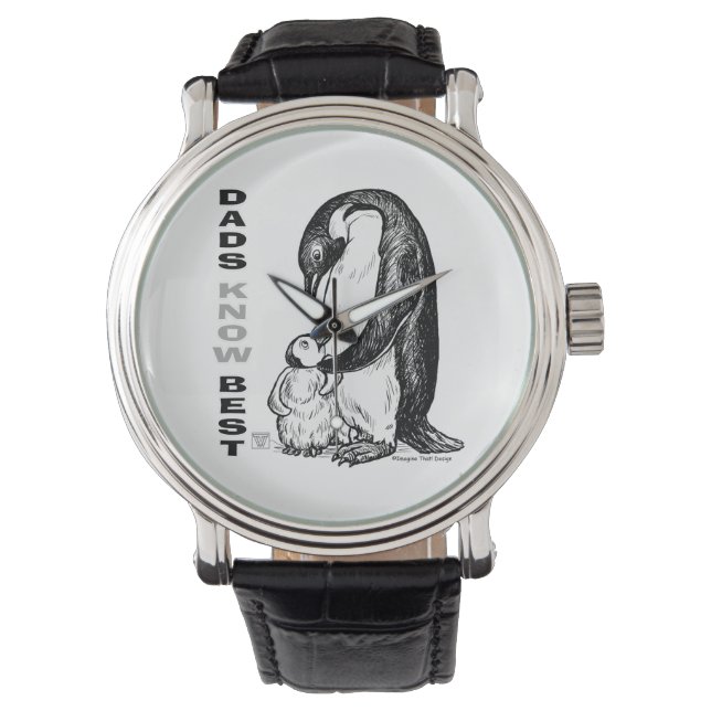 Montre Les papas connaissent mieux (devant)